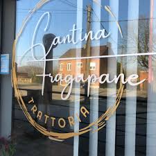 Devanture et vitrine La Cantina Fragapane Châtelet